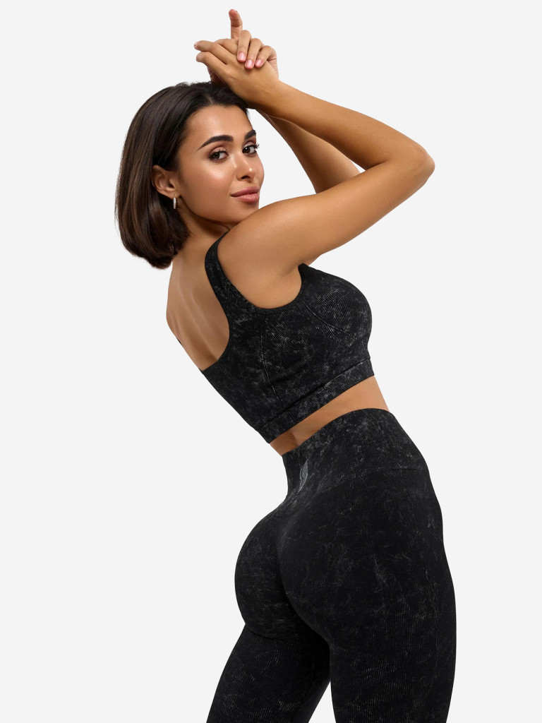 Спортивный топ Bona Fide Marble Top "Black"