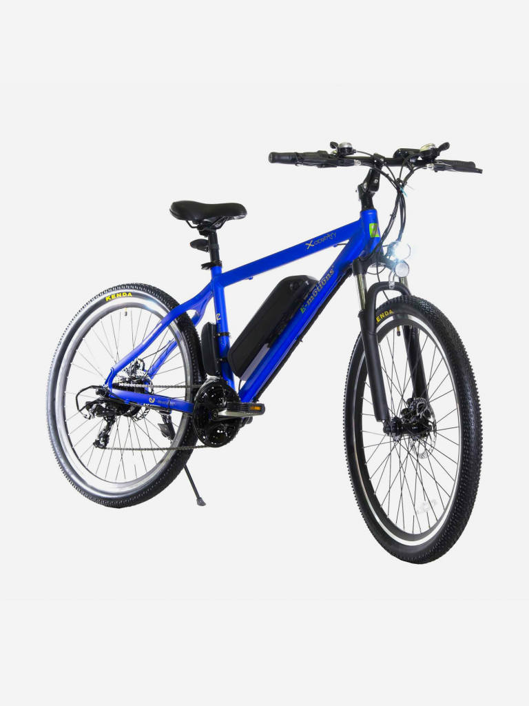 Электровелосипед E-motions' X-Country синий 36V/20Ah