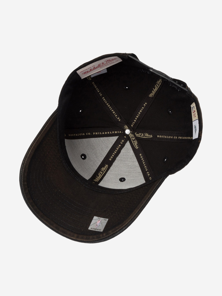 Бейсболка MITCHELL NESS HP12163-SASBLCK San Antonio Spurs NBA