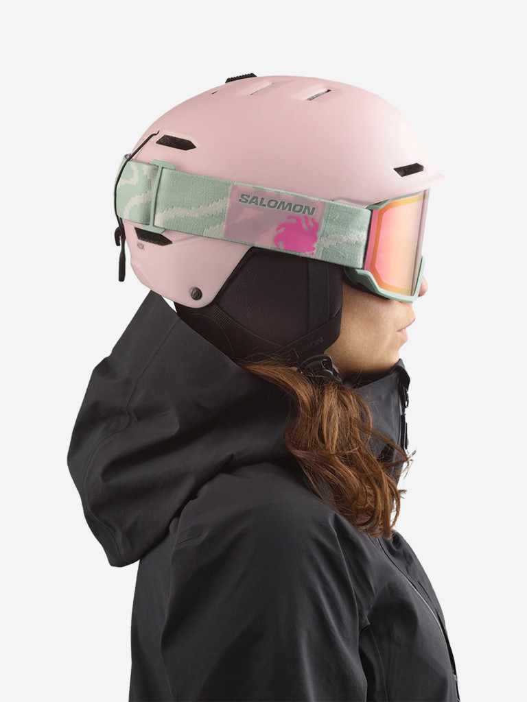 Горнолыжный шлем Salomon Husk Heavenly Розовый