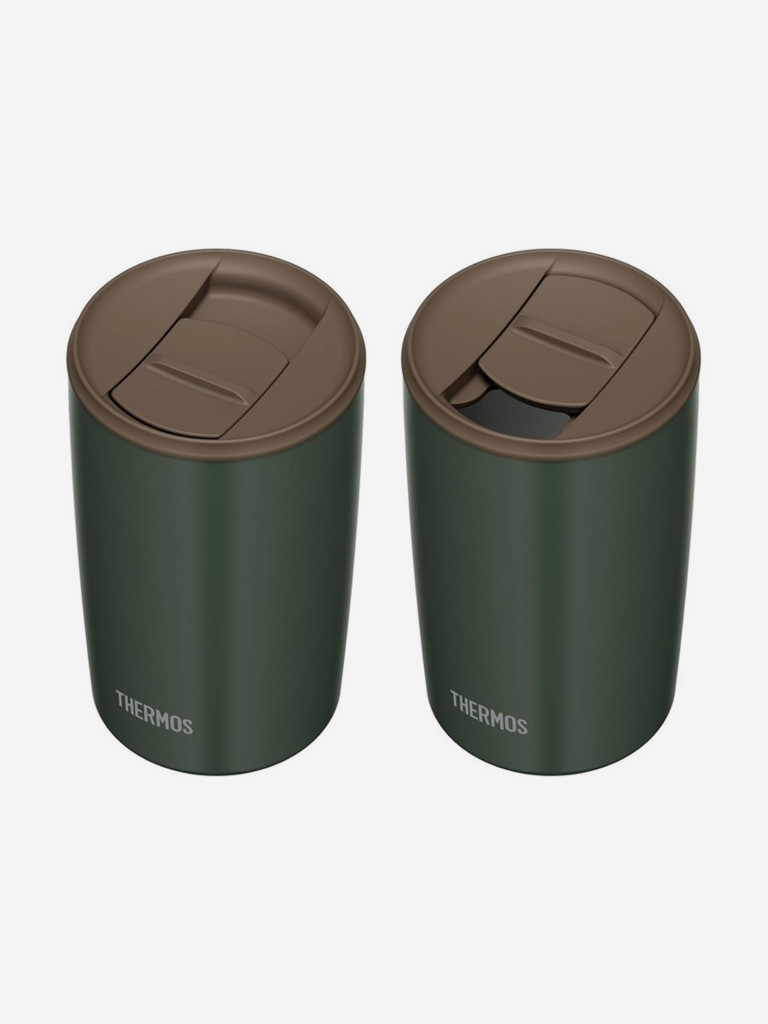 Термокружка для кофе 400 мл THERMOS JDP-401 зелёная