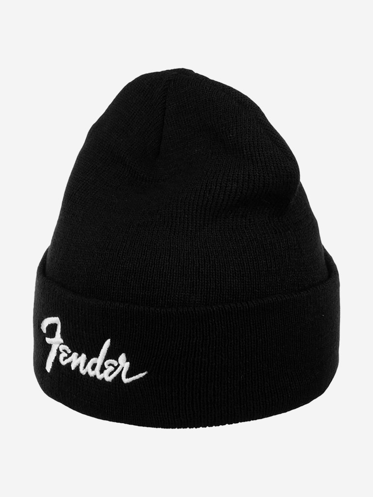 Шапка с отворотом AMERICAN NEEDLE 21019A-FEND Fender Cuffed Knit (черный)