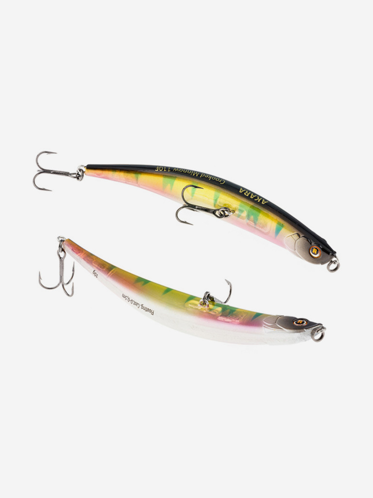 Воблер Akara Crooked Minnow 110F 10 гр. (5/14 oz 4,3 in) A210