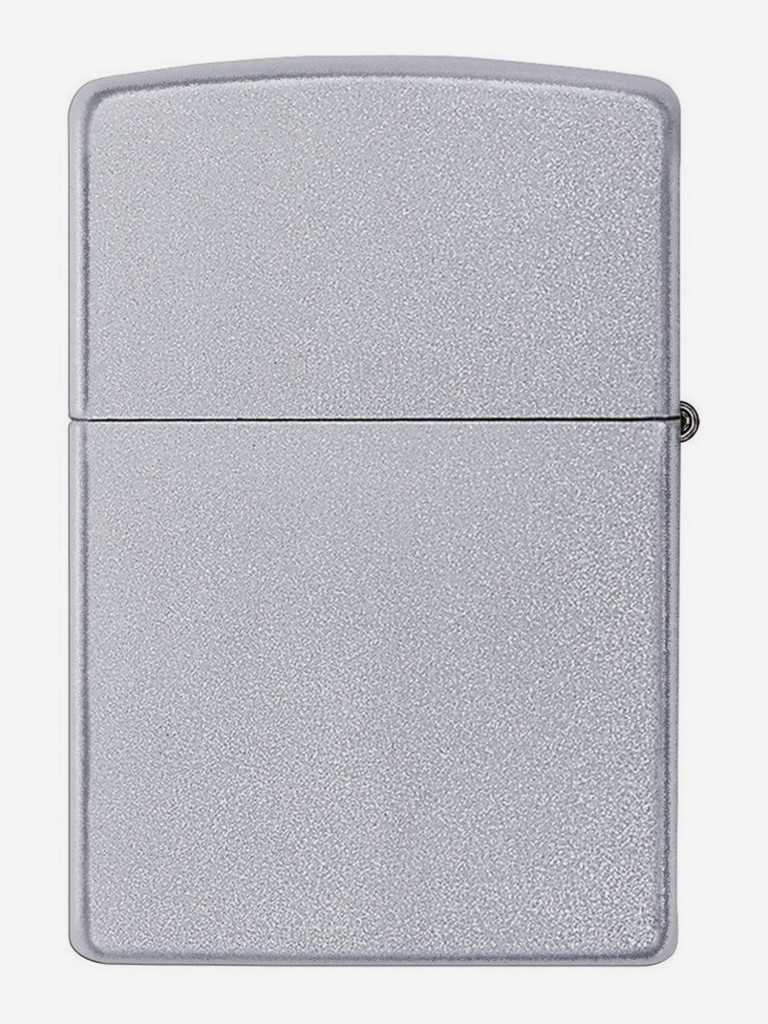 Зажигалка Zippo 205 Classic Satin Chrome, серебристая матовая