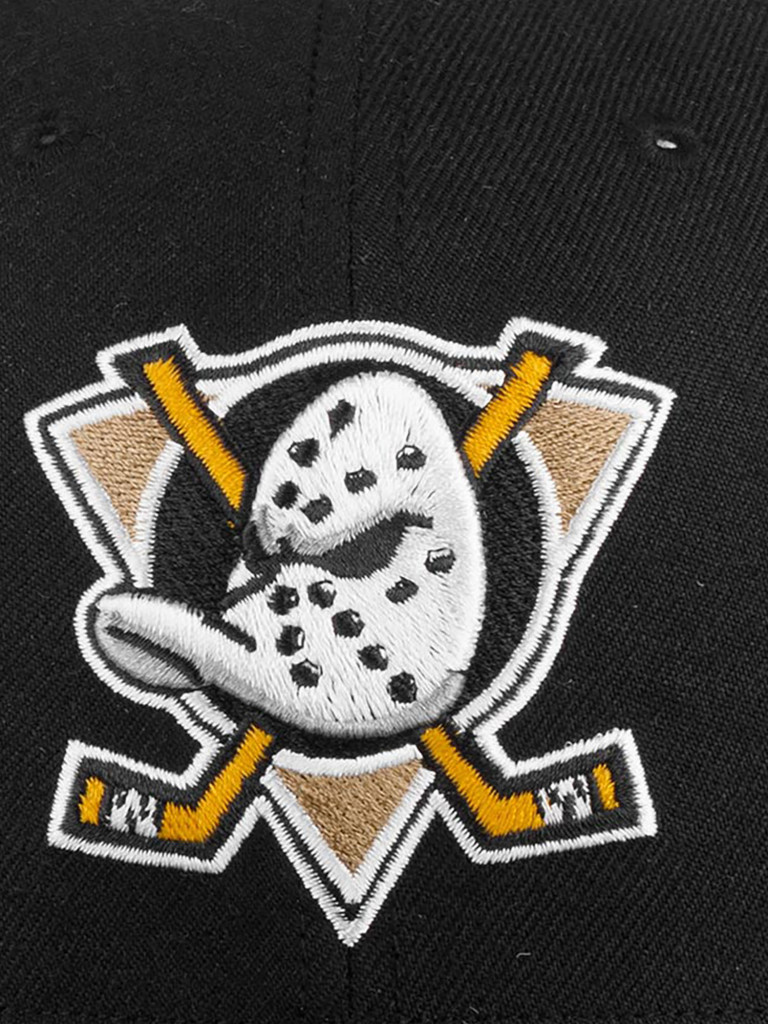 Бейсболка 47 BRAND H-CLZOE25WBP Anaheim Ducks NHL (черный)