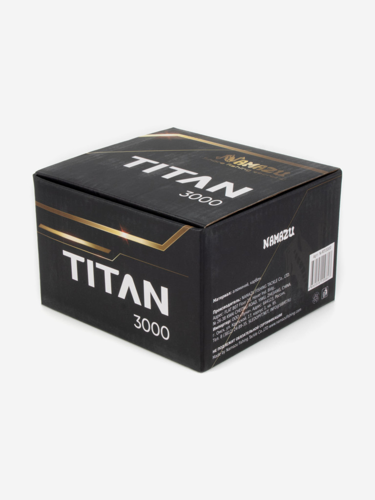 Катушка безынерционная Namazu Pro Titan TI3000 , 6+1 подшипник, металлическая шпуля.