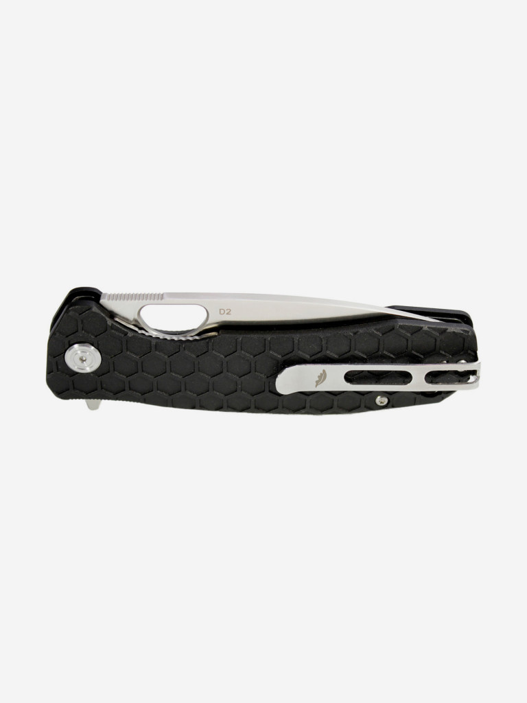 Нож Honey Badger Flipper D2 L с чёрной рукоятью