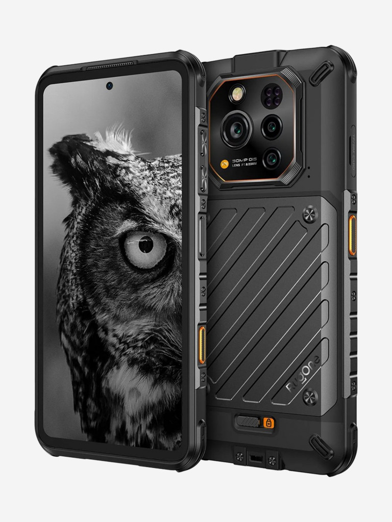 Смартфон RugOne Xever 7 12+512 Black,6.67“, FHD+,MTK 7025, And15, 50+64+50, 32MP, IP69K, 5550mAh