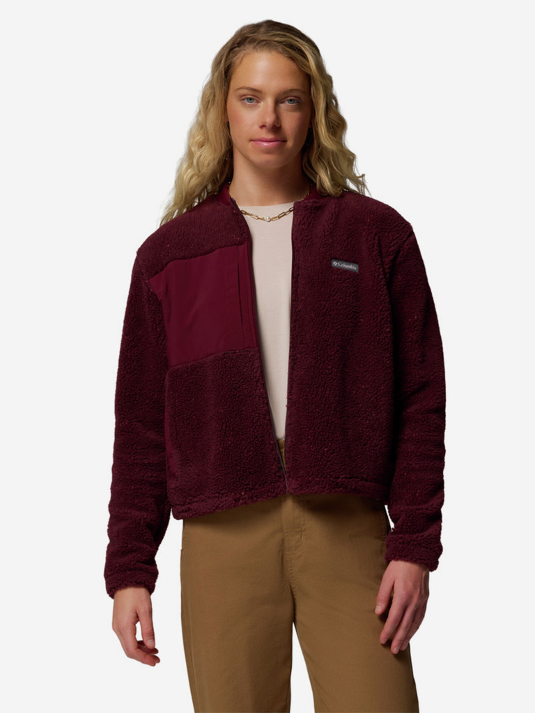 Джемпер флисовый женский Columbia Stellar Path Fleece Bomber Full Zip