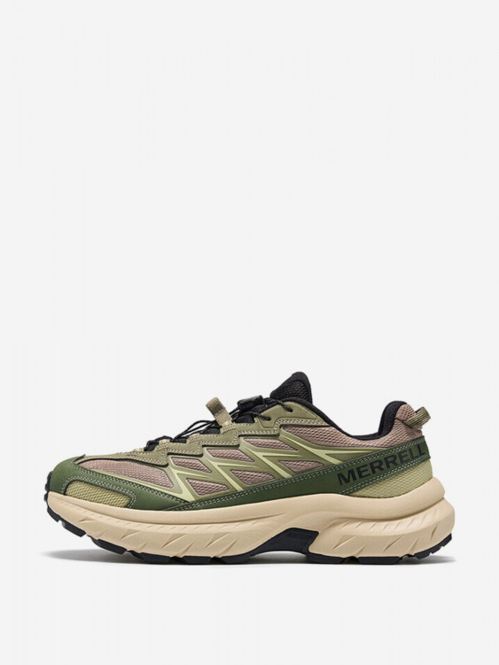 Кроссовки Merrell FREE STRIDE LITE Abrasion Resistant Low Top Hiking Shoes Men's Army Green Gray