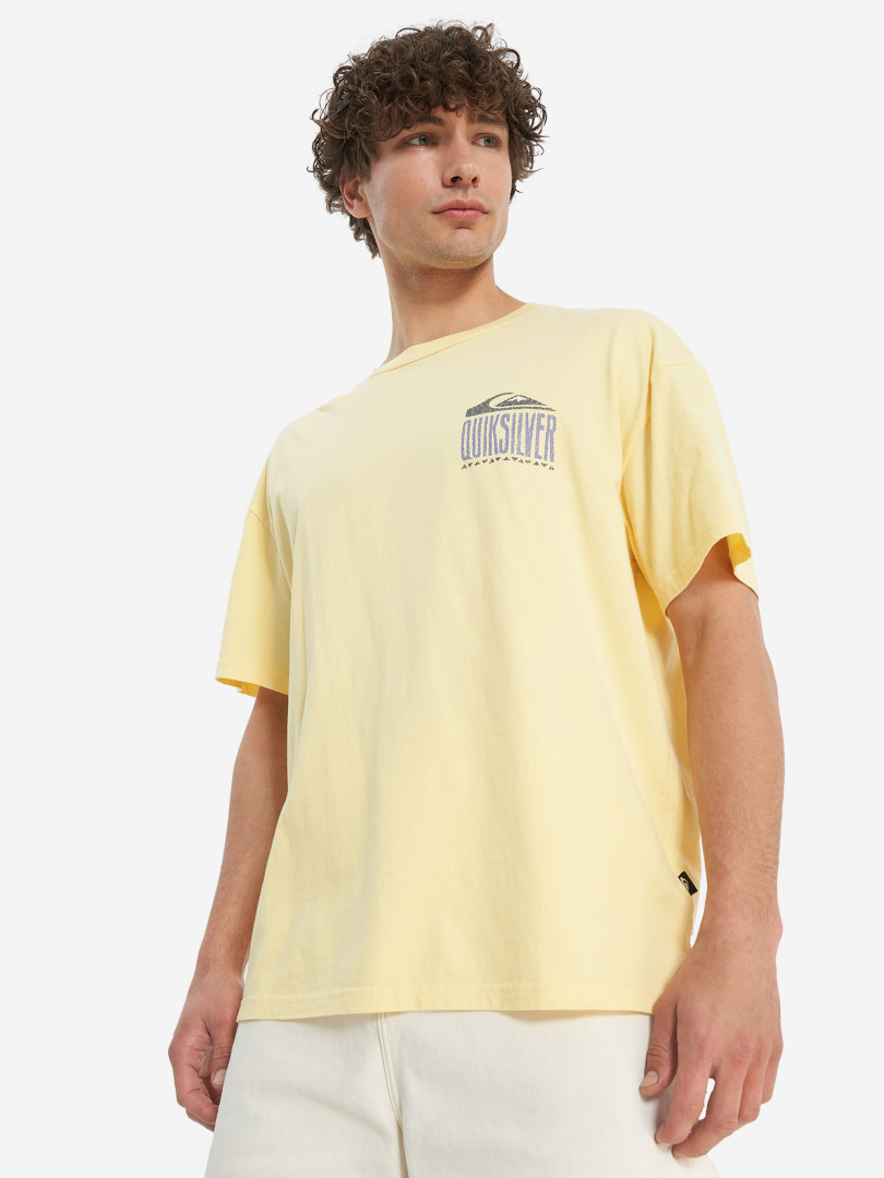 Футболка мужская оверсайз Quiksilver World Force Желтый 3959₽