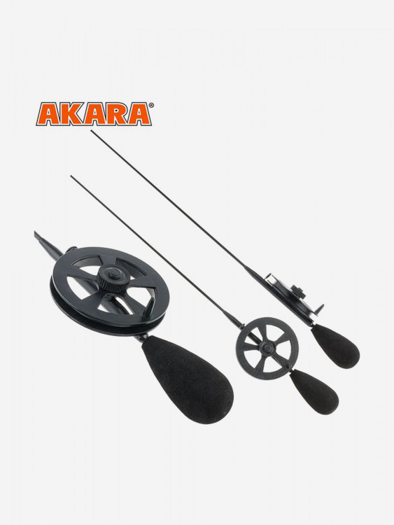 Удочка зимняя Akara Leader N с катушкой под кивок (хлыст Hi Carbon fast)