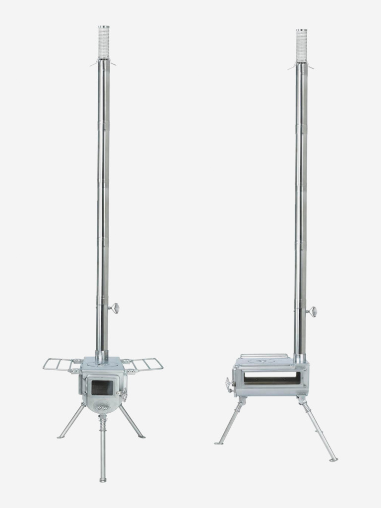 Печь-камин для палатки Winnerwell Woodlander Small Double View D53 мм, нерж. ст. AISI 304