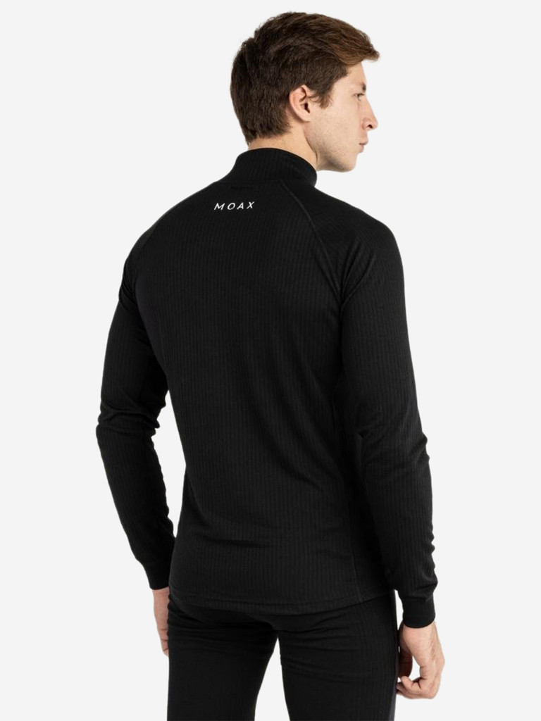 Термофутболка Moax Race Wind LS с воротником