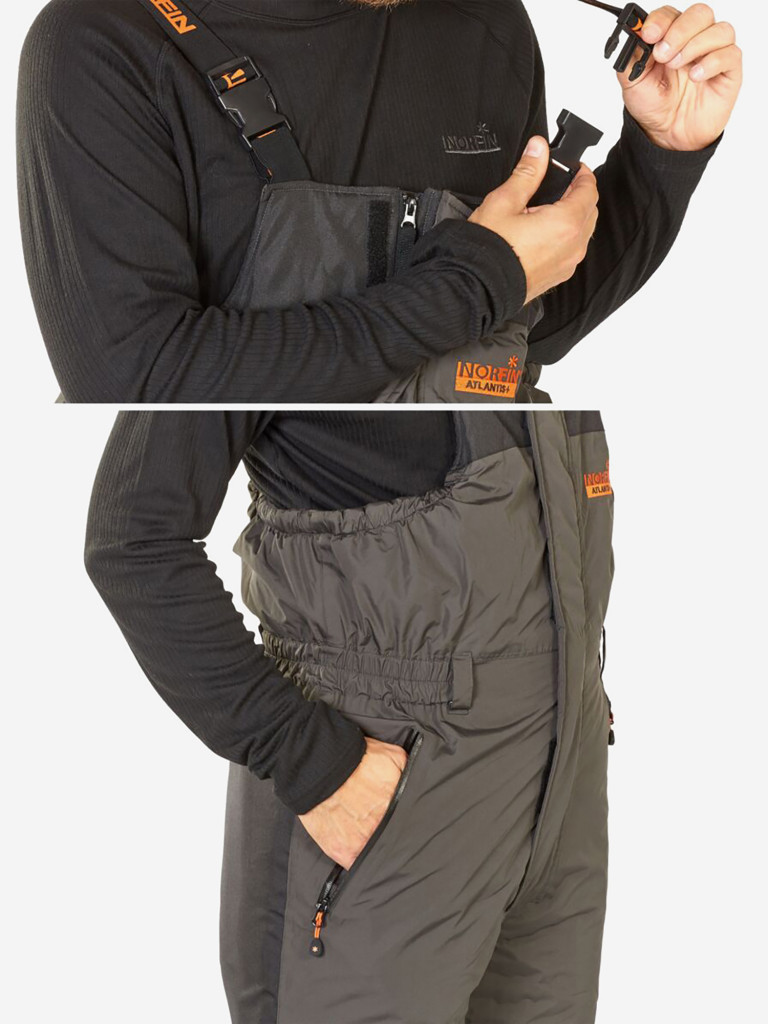 Костюм зимний Norfin ATLANTIS + (куртка+полукомбинезон) для рыбалки и охоты