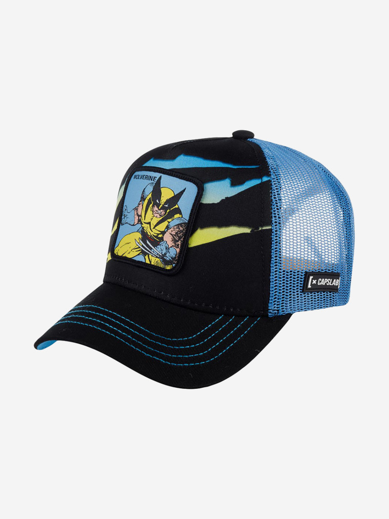 Бейсболка с сеточкой CAPSLAB CL/MAR4/1/WOL1 Marvel Wolverine (черный)