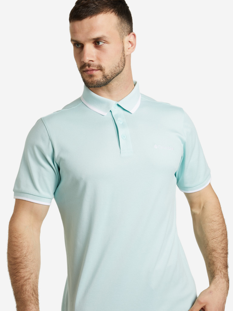 Поло мужское Columbia Cove Dome Butte Solid Pique Polo