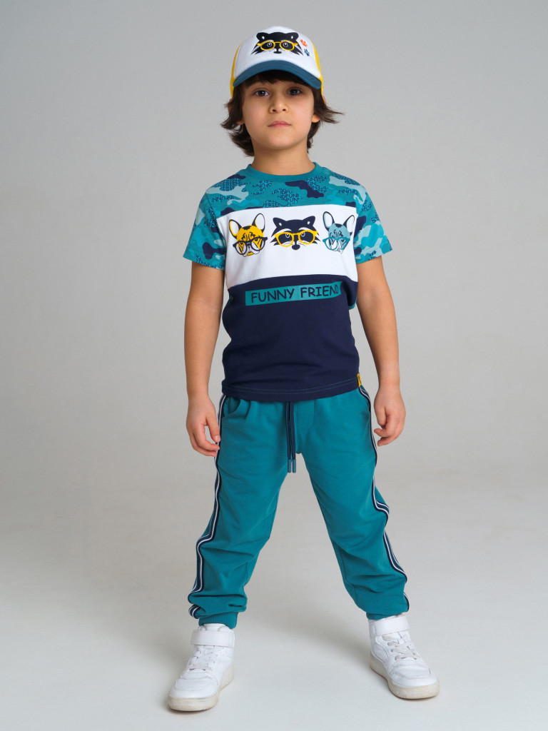 Комплект Playtoday для мальчиков: футболка, брюки