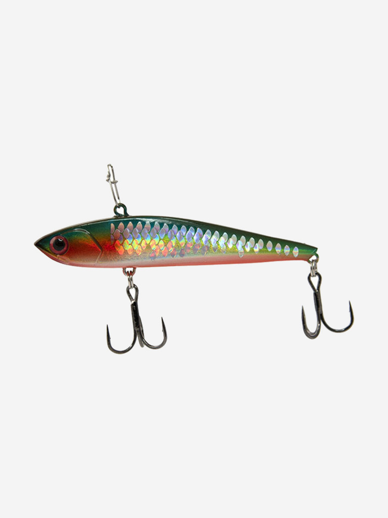 Виб (тонущий воблер) для зимней рыбалки ECOPRO Sharkey 75мм 15г 055 Shiny Shad