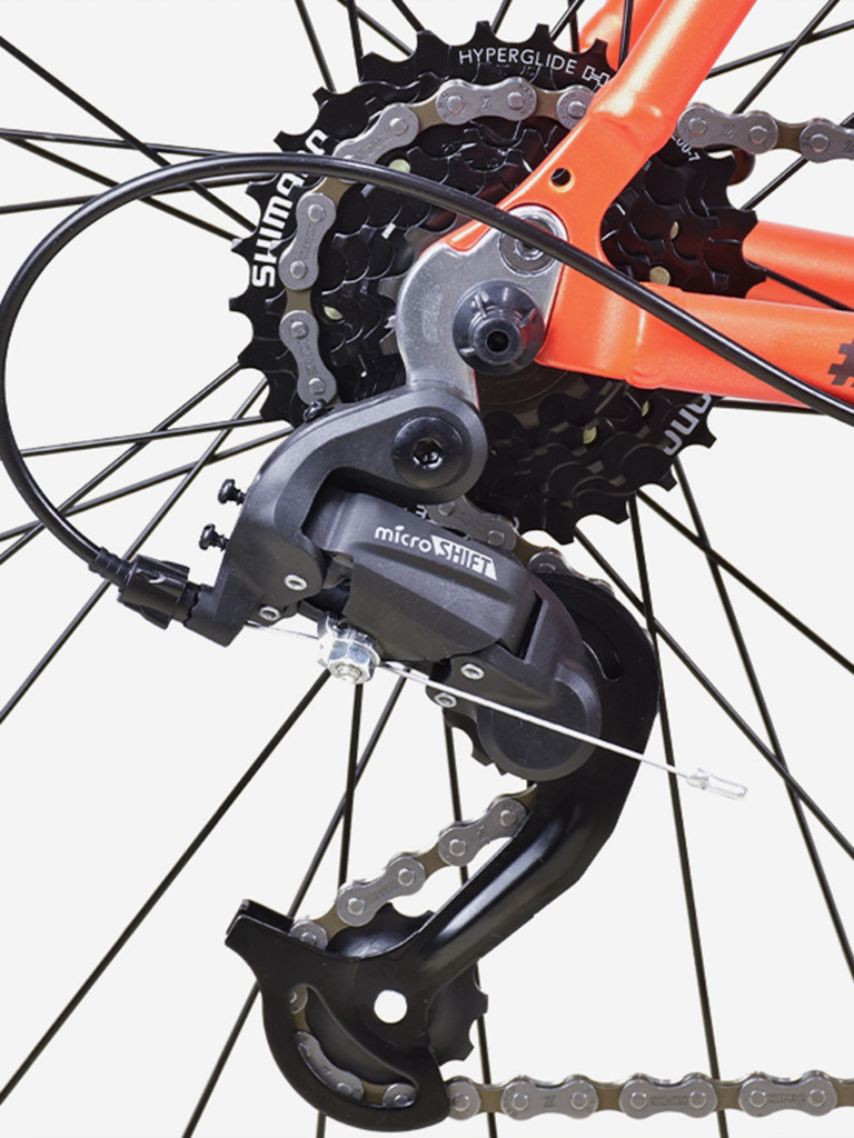 Велосипед для взрослых Stark Peloton 700.1 D оранжевый/черный/серый 20"