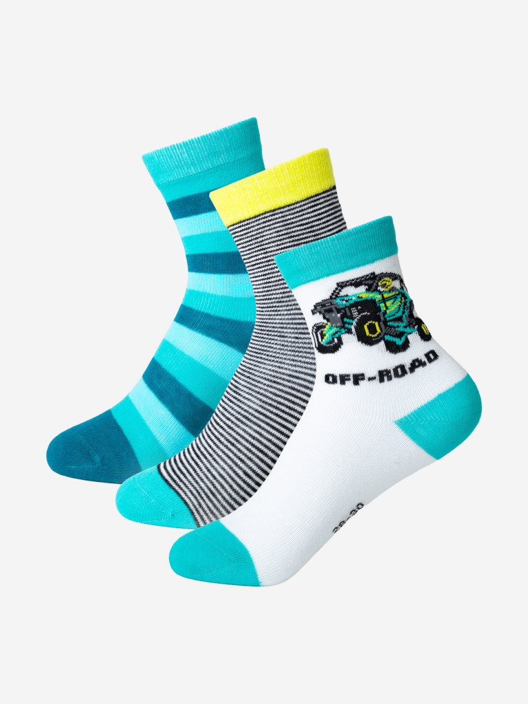 Носки для мальчиков, 3 пары PlayToday