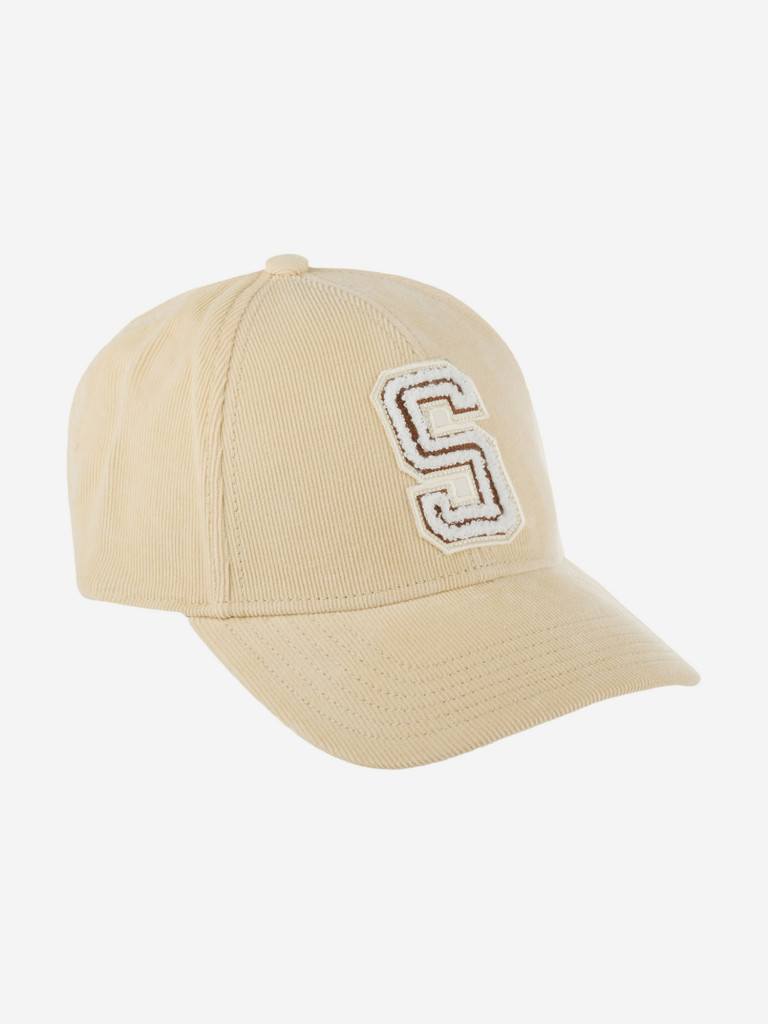 Бейсболка STETSON 7721147 BASEBALL CAP SUSTAINABLE CORDUROY (бежевый)