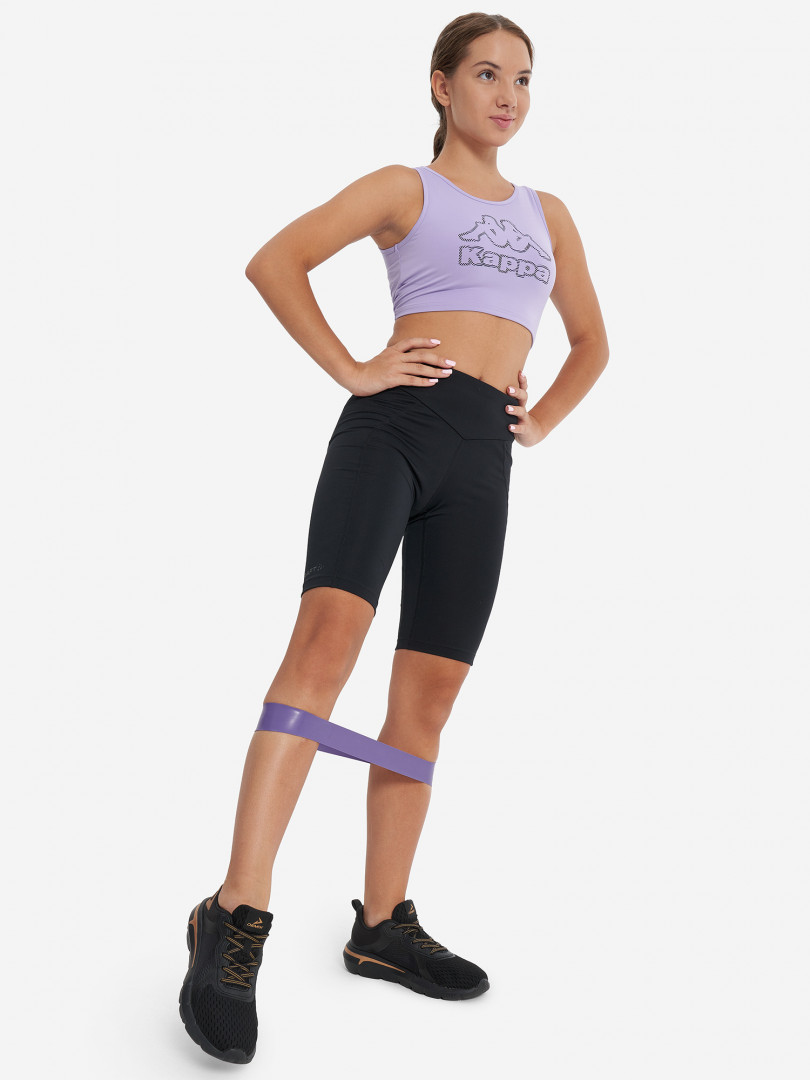 Спортивный топ бра для девочек Kappa 30993020299 Фиолетовый, размер 158, 164,122, 128,134, 140,146, 152, фото 4