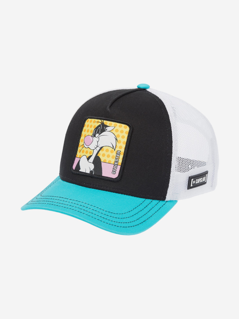 Бейсболка с сеточкой CAPSLAB CL/LOO11/1/CT/SYL Looney Tunes Sylvester (черный)