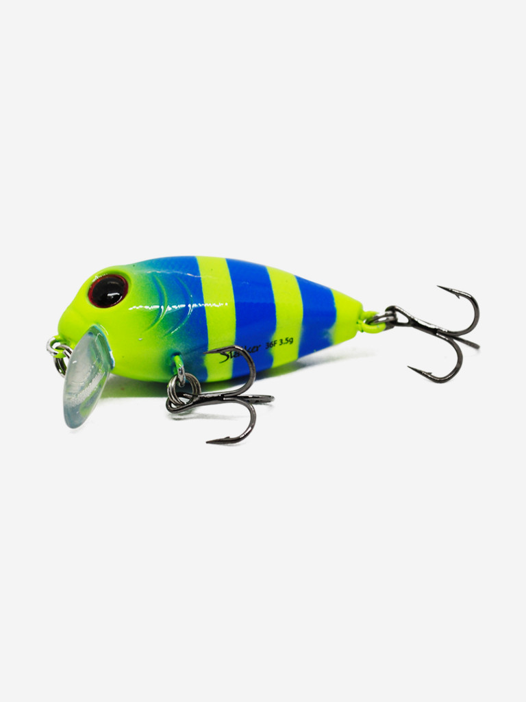 Воблер Mottomo Stalker 36F 3,5g Blue Chartreuse