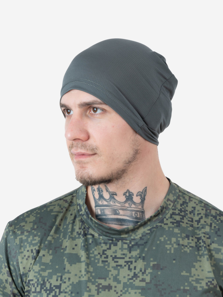 Бандана сетка с перфорацией серая Jägermann