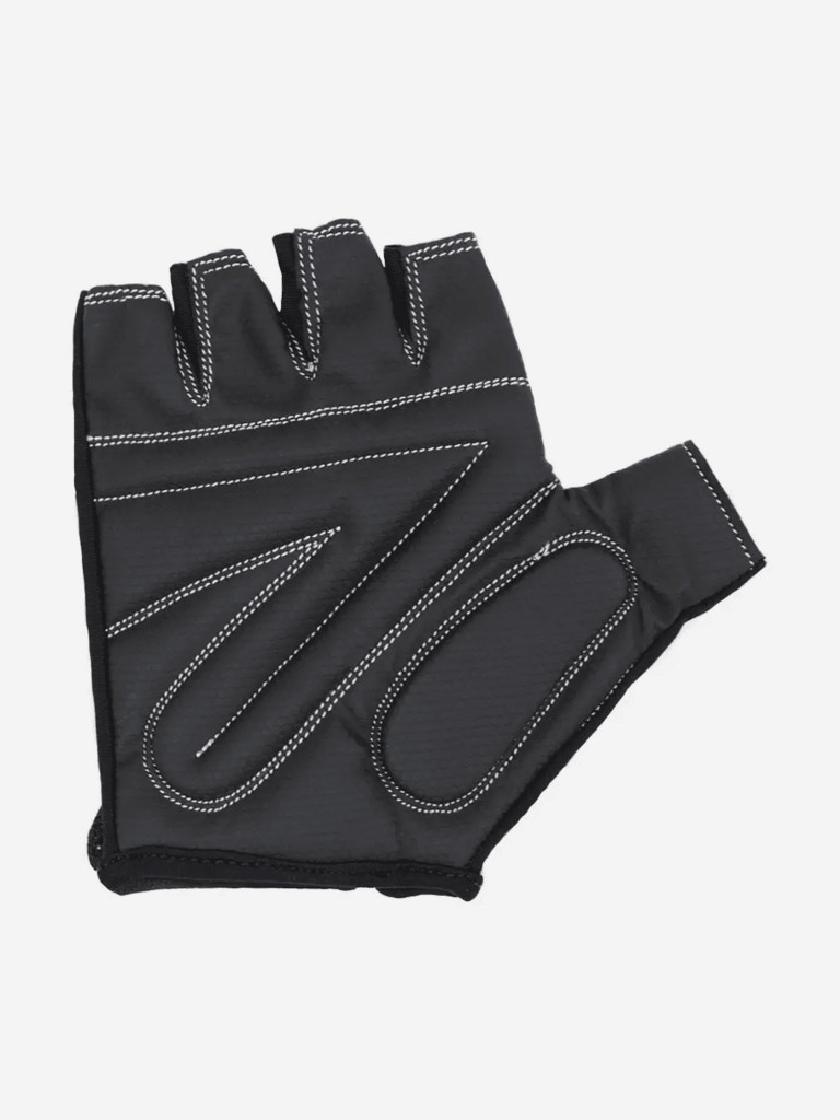 Перчатки для фитнеса unisex кожа черный Q12 - XL