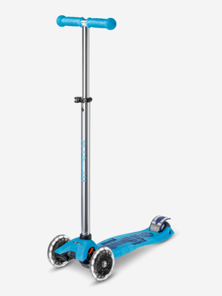 Самокат детский Micro Maxi Deluxe Glow Plus LED