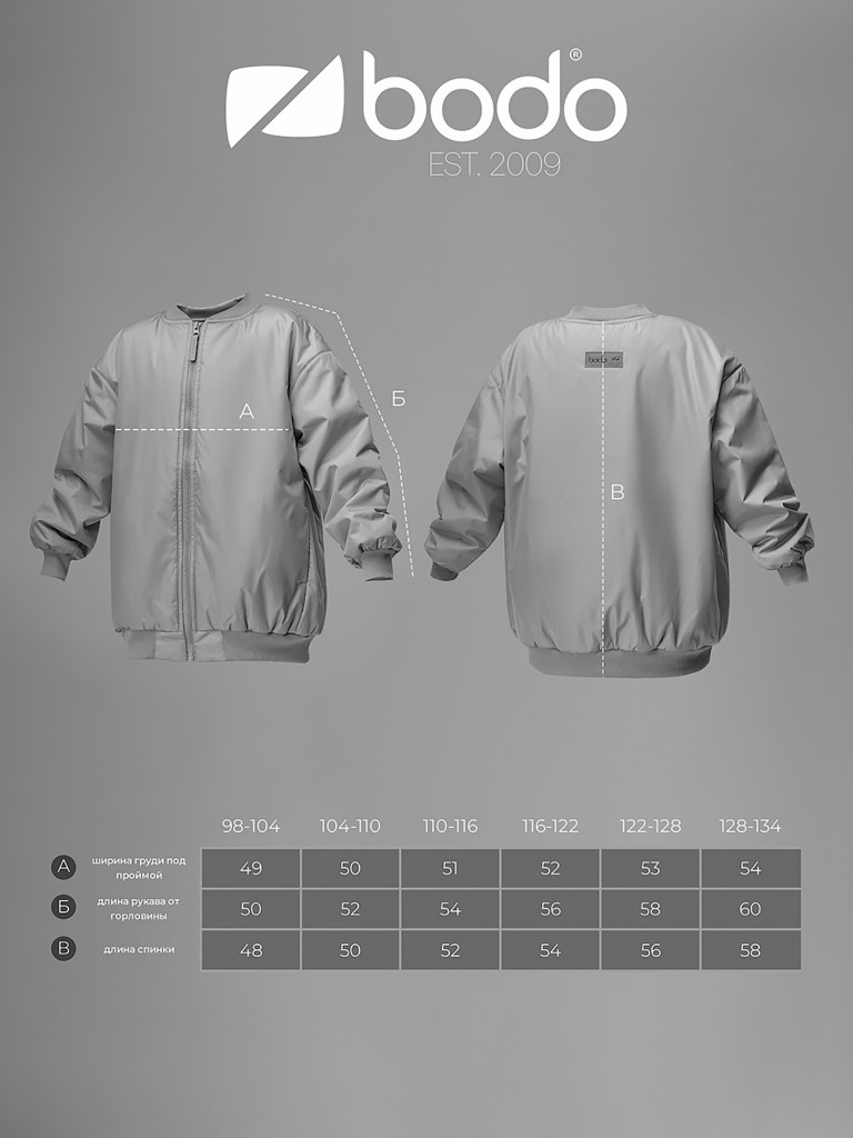 Куртка утепленная весенняя bodo