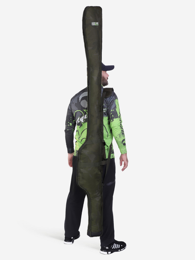 Чехол для 2 карповых удилищ 3.96м с катушками LOGIC CARP 2ROD HOLDALL 13ft LC-RH02