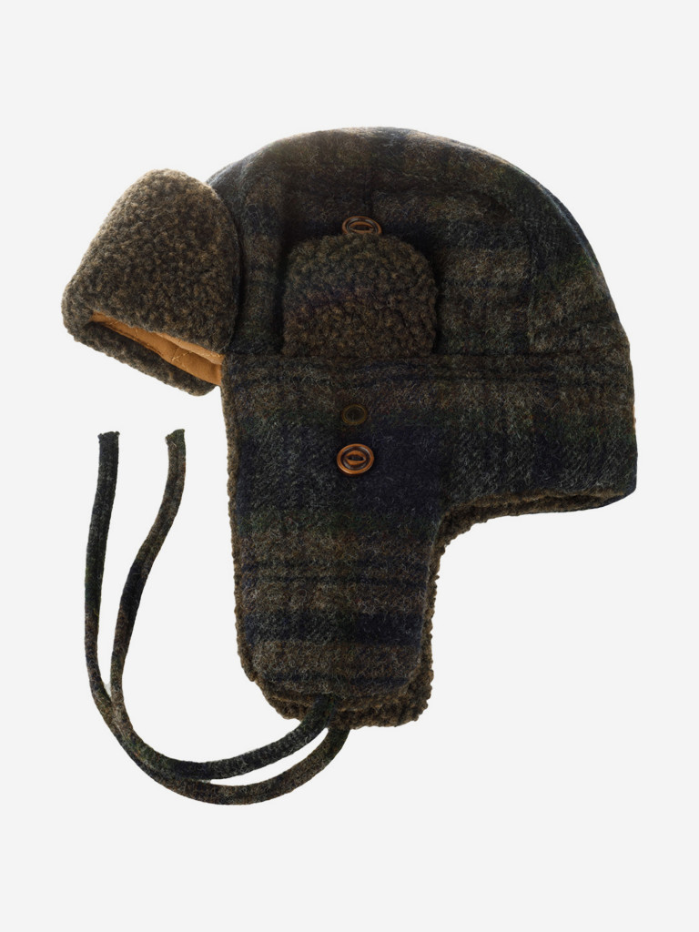 Шапка-ушанка STETSON 9290306 BOMBER CAP BEESWAX WR (оливковый)