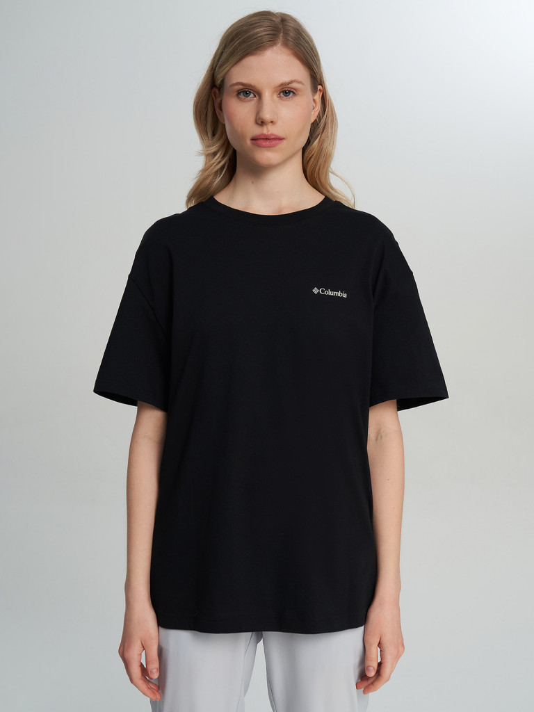 Футболка женская оверсайз Columbia Rolling Bend Graphic Oversized Tee