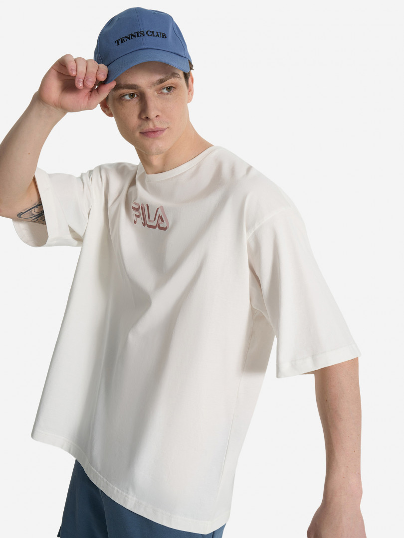 Футболка мужская оверсайз FILA Бежевый 1249₽