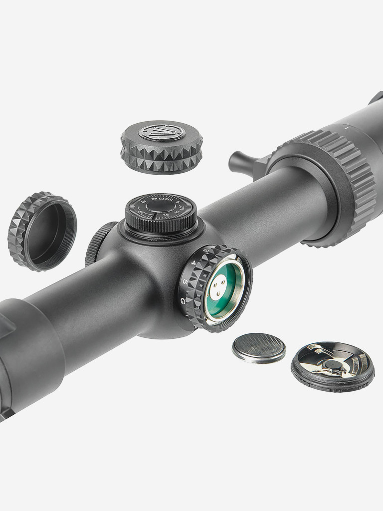 Прицел оптический Veber Wolf 1-6x24 GB FD Загонник
