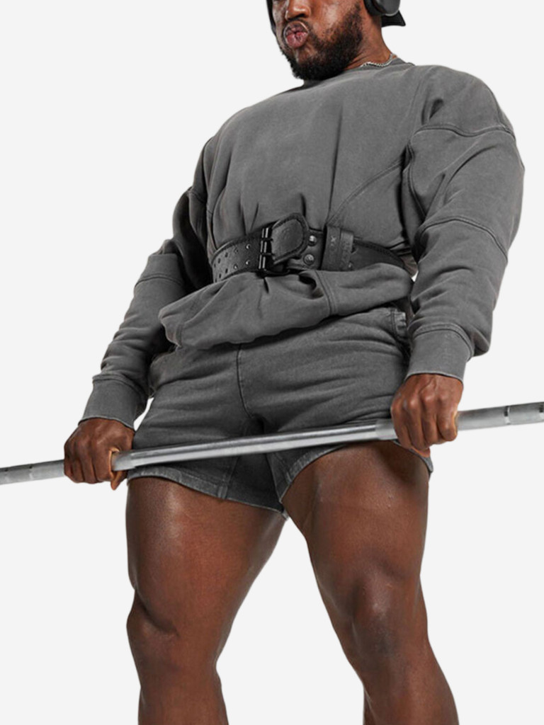 Толстовка мужская GYMSHARK Heritage Washed Crew