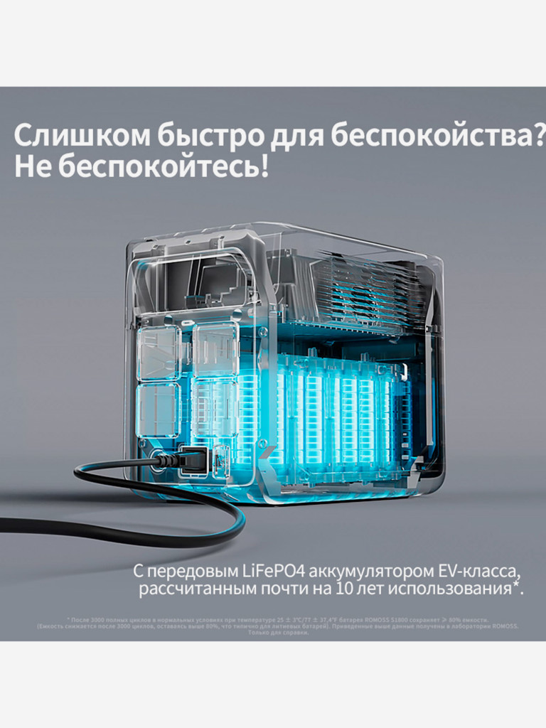 Портативный источник питания Romoss RM1800 1800W