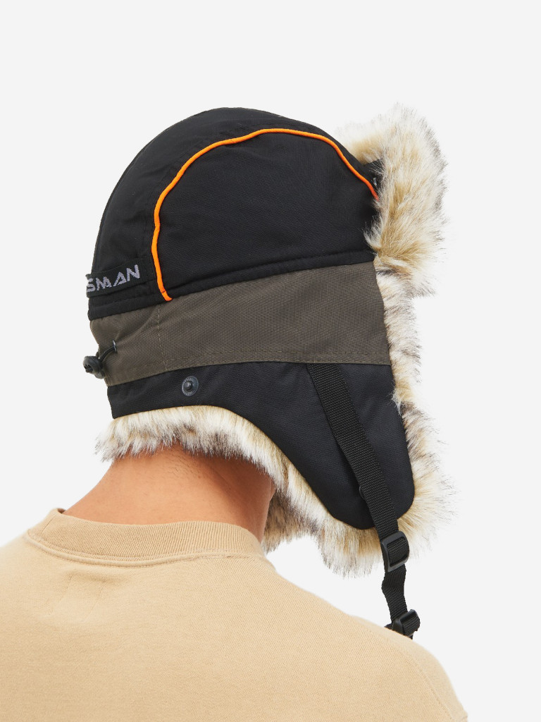 Шапка-ушанка зимняя мужская Huntsman Siberia Breathable меховая мембранная