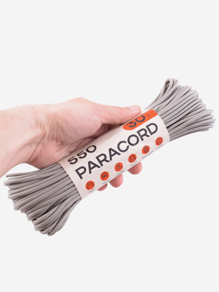 Паракорд 550 T-Gear x CORD nylon 30м (Grey)