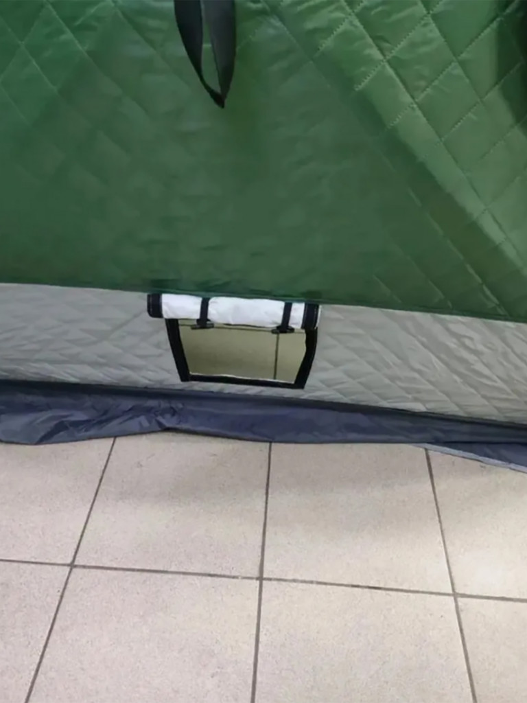 Зимняя палатка Terbo-Mir 2016 трехслойная мобильная баня для кемпинга и рыбалки