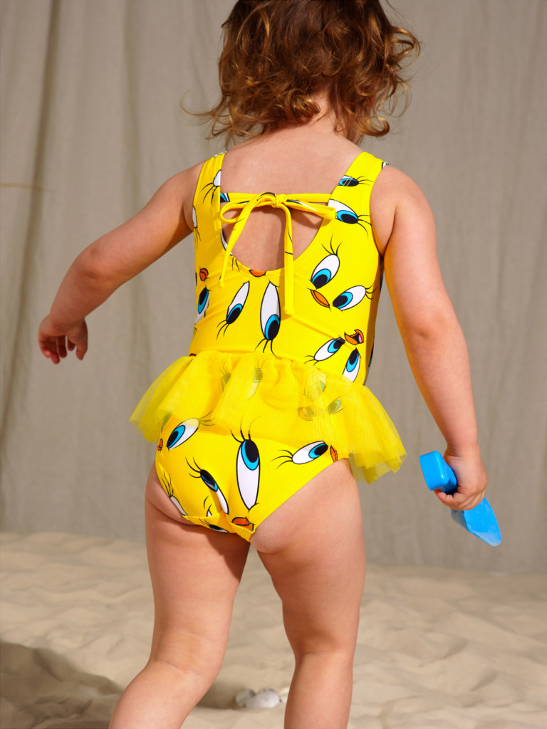 Купальник слитный для девочек PlayToday