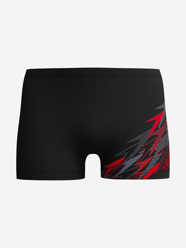 Плавки-шорты мужские Speedo Medley Logo Aquashort Blk/Red
