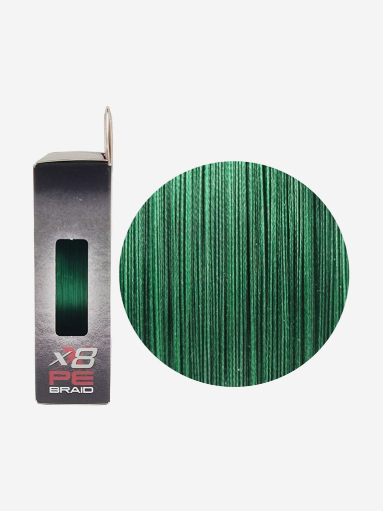 Шнур X8 150м Moss Green 0,10мм 6,8кг/15lb