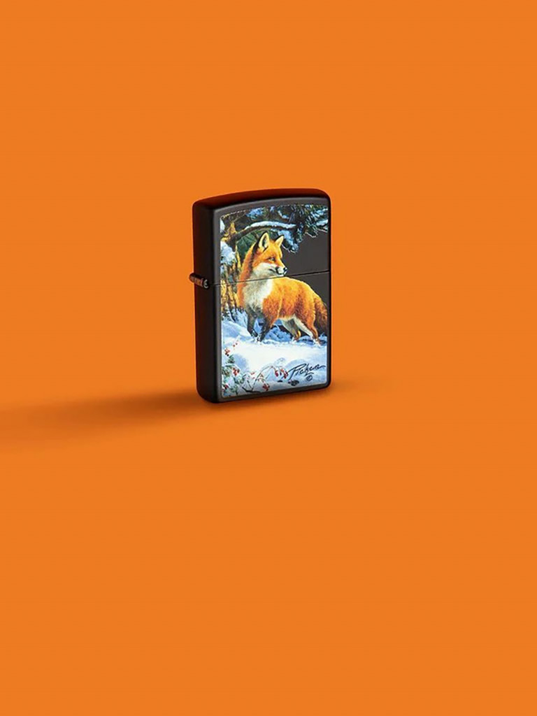 Зажигалка бензиновая ZIPPO 48596 Fox Linda Picken