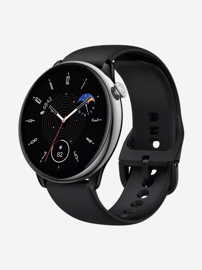 Смарт-часы Amazfit GTR mini A2174 Midnight Black черный цвет — купить за  9990 руб. со скидкой 23 %, отзывы в интернет-магазине Спортмастер