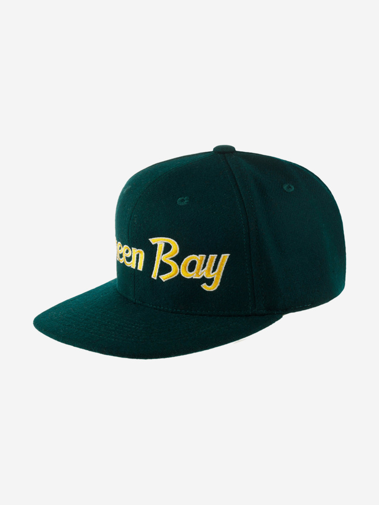 Бейсболка с прямым козырьком HOOD 100-MWL005-WI004-FR Green Bay (зеленый)