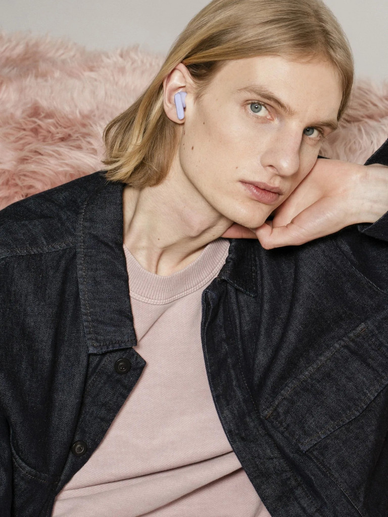 Беспроводные наушники Sudio A3 Pro Wireless Bluetooth Earbuds c активным шумоподавлением, цвет: фиолетовый